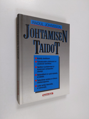 Raoul Johnsson : Johtamisen taidot