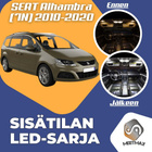 Seat Alhambra (7N) Sisätilan LED-sarja 23-osainen - pikkukuva 1