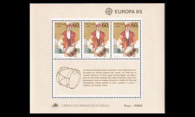 Azorit 373BL6 ** Europa musiikkivuosi (1985)