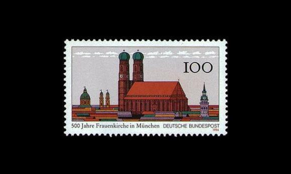 Saksa 1731 ** Frauenkirche 500v, kirkko (1994)