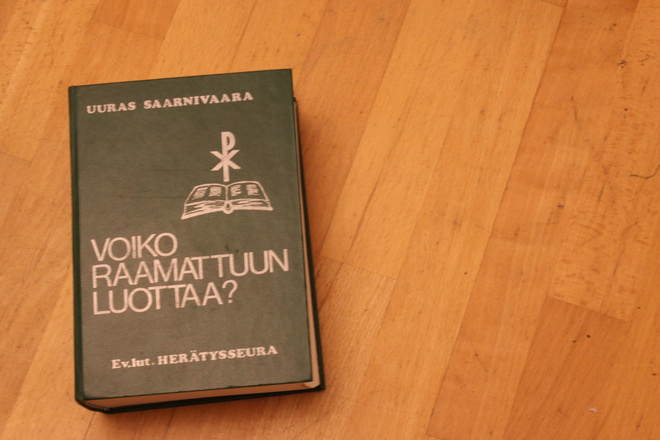 Uuras Saarnivaara Voiko Raamattuun luottaa? #14