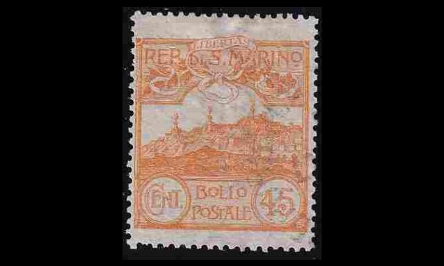 San Marino 41 o Monte Titano 45 C (1903)