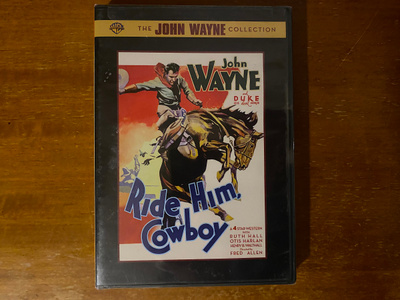 Ride Him Cowboy John Wayne DVD