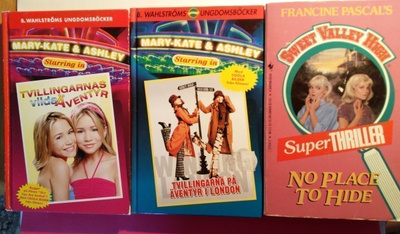 2x Mary-Kate & Ashley - Tvillingarna (ruotsiksi)