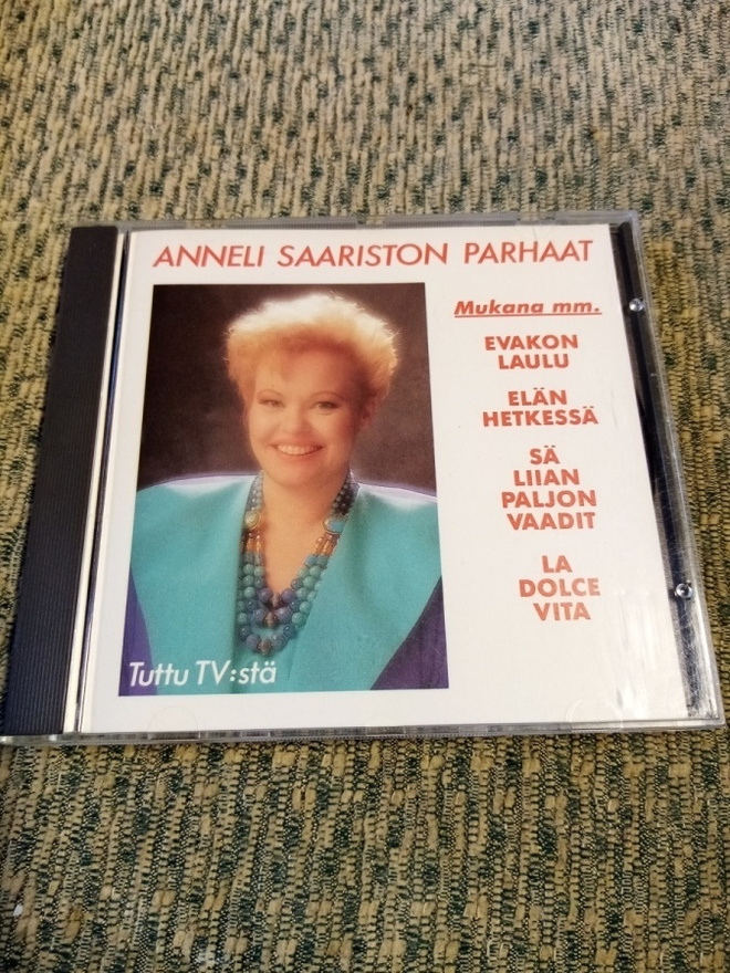 CD : Anneli Saaristo : PARHAAT ( sis. postikulun )