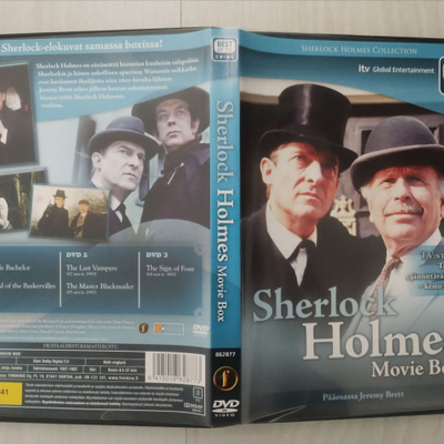 Sherlock Holmes movie box