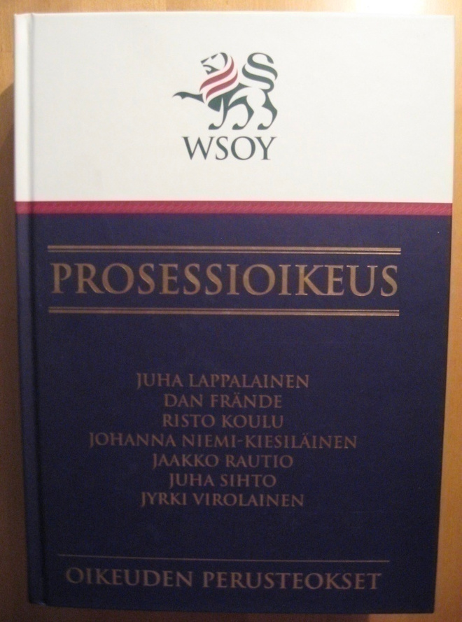 Juha Lappalainen et al.: Prosessioikeus