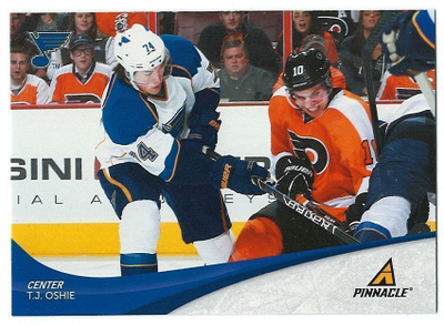 11-12 Pinnacle #174 T.J. Oshie