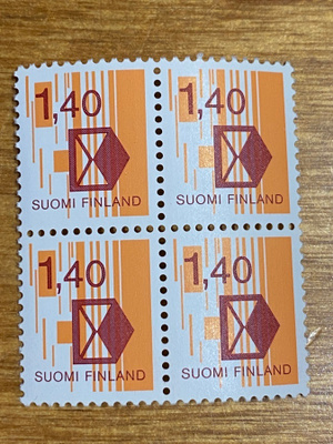 YLEISMERKKI KRJELUOKITUS 1,40MK NELIÖ**