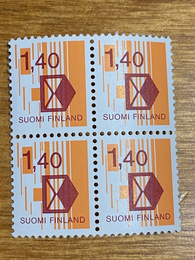 YLEISMERKKI KRJELUOKITUS 1,40MK NELIÖ**