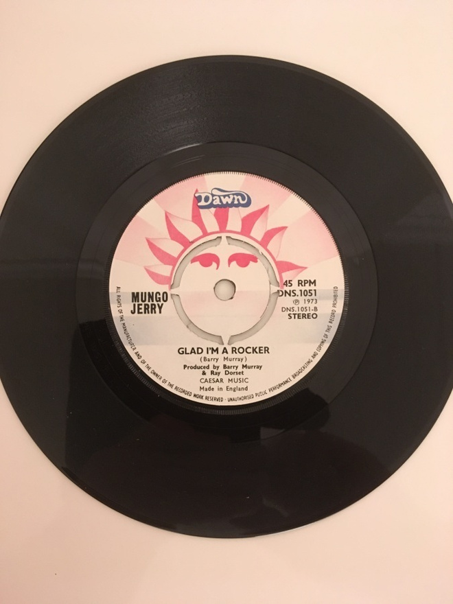 (7") Mungo Jerry - Wild Love / Glad I'm A Rocker