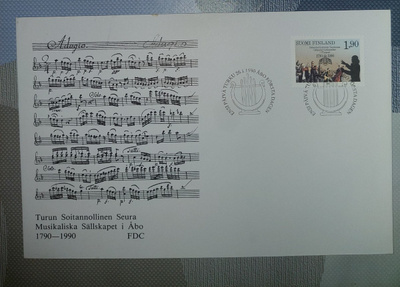 1990  Orkesteritoiminta 200v FDC