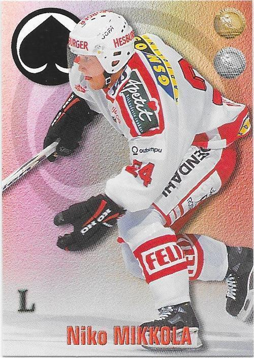 1998-99 CardSet #264 Niko Mikkola Ässät