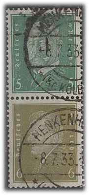 Berlin vihkomerkit Mi S42 o