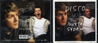 DISCO . CD-LEVY . MUSTA SYDÄN