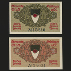 Saksa Notgeld 25, 50 Pfg, Geislingen 1920 - pikkukuva 2