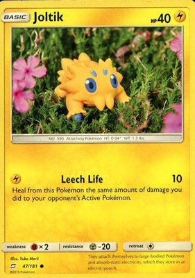 Pokémon kortti, Joltik
