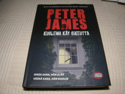 Peter James Kuolema käy oikeutta -sid