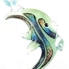 1122 .. Murano Lampwork Art Glass Taidelasi .. Kaulakoru - pikkukuva 4