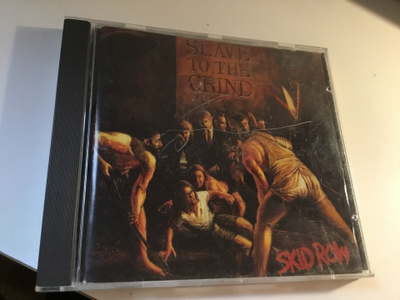 Skid Row Slave to The grind Cd ger 1991