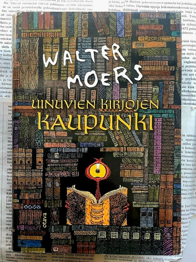 Walter Moers - Uinuvien kirjojen kaupunki (sid.)