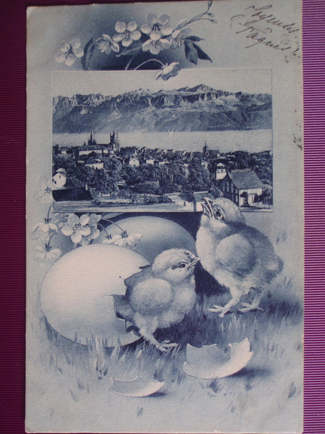 Tiput vuoristomaisemassa WANHA 1907