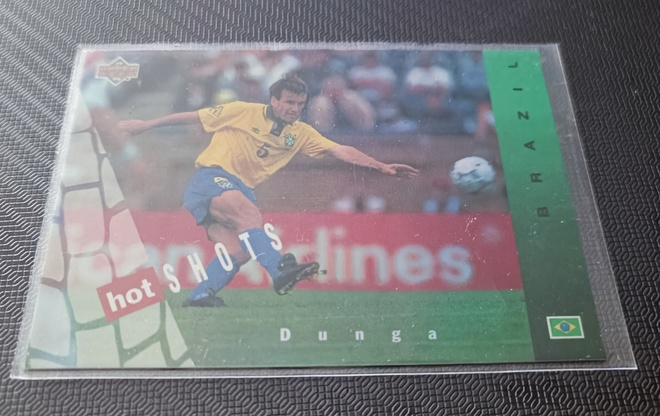 1994 Upper Deck World Cup English/Spanish Hot Shots Dunga #H