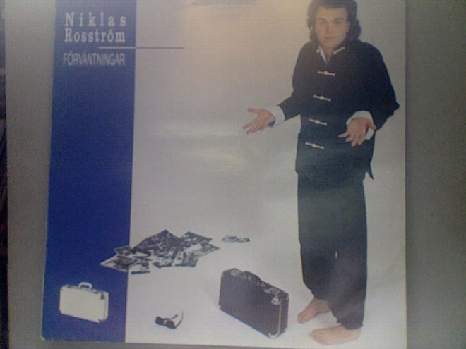NIKLAS ROSSTRÖM ::: FÖRVÄNTNINGAR  ::: VINYYLI  LP      1987