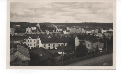 Lahti: Kaupunkia 1920-luvulta