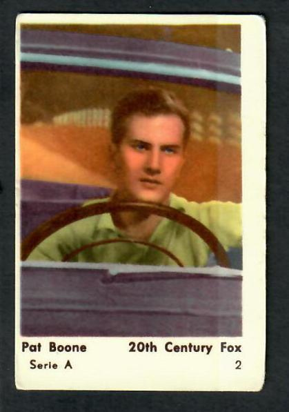 Keräilykuva - Pat Boone Serie A 2 20th Century Fox