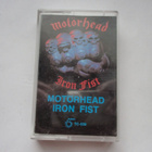 C-KASETTI Motörhead Iron Fist - pikkukuva 1