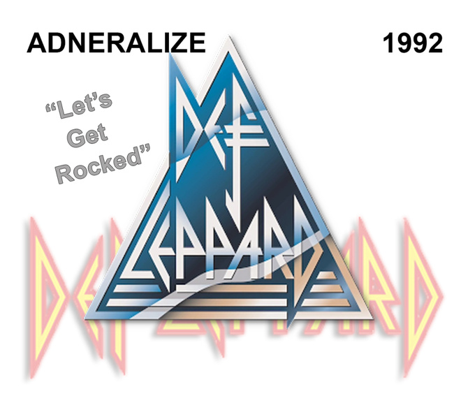 UUSI DEF LEPPARD ADRENALIZE DIGIPAK CD '92 ILMAINEN TOIMITUS