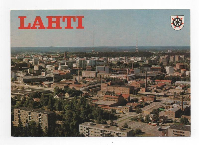 Lahti: Ilmakuva Paavolan teollisuudesta