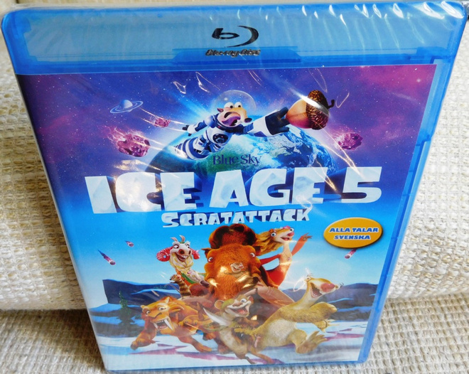 Ice Age 5 (muoveissa) Blu-ray (ei tekstitystä suomeksi?)
