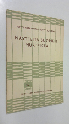 Pertti Virtaranta : Näytteitä Suomen murteista