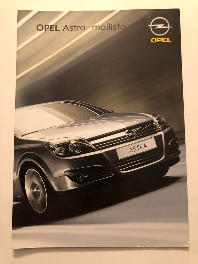 Myyntiesite - Opel Astra - 6/2006