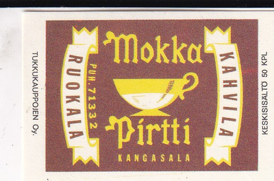 Kangasala. Mokka Pirtti,   s85