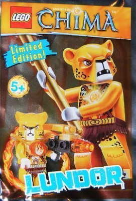 Lego Figuuri - Lundor foil pack ( Legends of Chima )