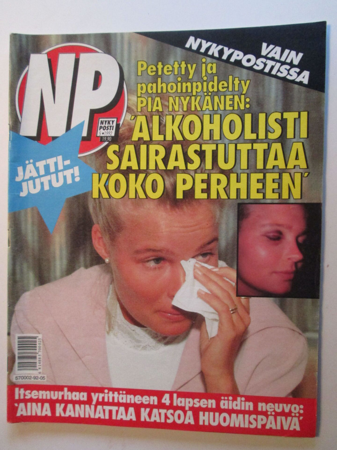 NYKYPOSTI LEHTI 5 / 1992 SISÄLLYSLUETTELO KUVA 2