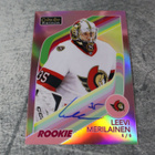 Leevi Meriläinen 2023-24 OPC Platinum Red Rainbow Auto - pikkukuva 1