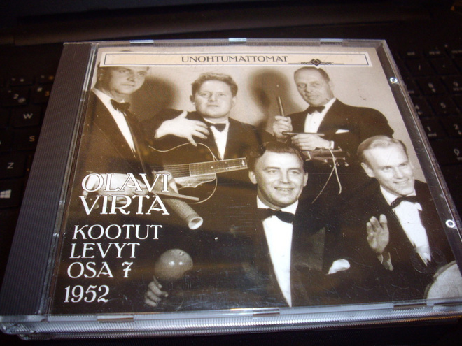 CD Olavi Virta KOOTUT LEVYT OSA 7   1952 (Sis.pk:t)