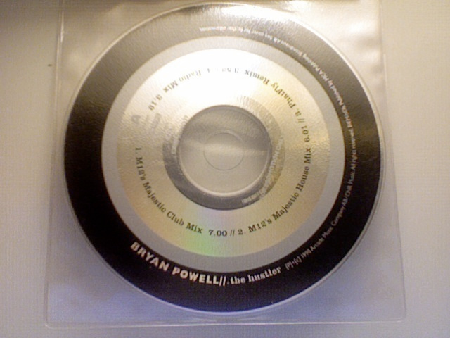 BRYAN POWELL :: THE HUSTLER :: MAXI-SINGLE CD .. PROMO  1999