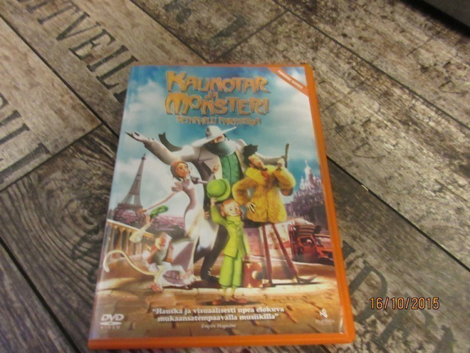 Kaunotar ja Monsteri - Seikkailu Pariisissa (DVD)