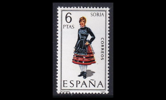 Espanja 1881 ** Kansanpukuja Soria (1970)