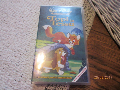 Disney Klassikko VHS Topi ja Tessu