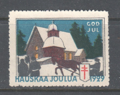 1929 TUB joulumerkki ilma liimaa (3)