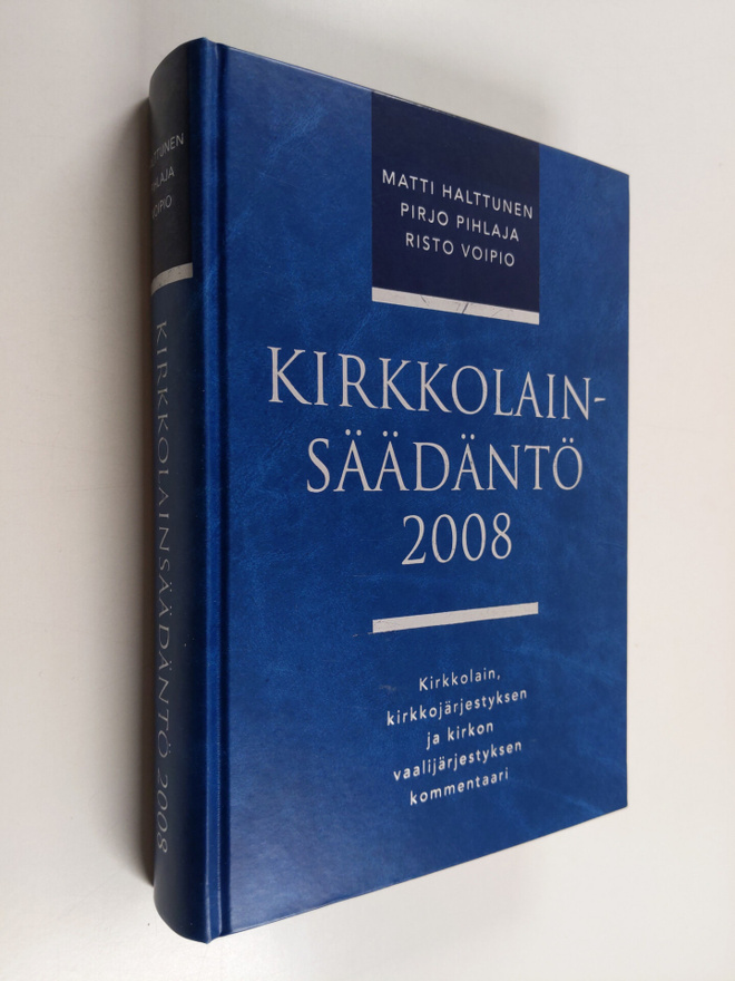 Matti Halttunen : Kirkkolainsäädäntö 2008 : kirkkolain, k...