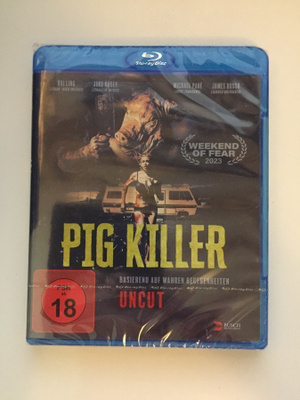 Pig Killer (Blu-ray) Jake Busey (2022) UUSI