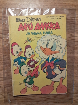Aku Ankka 1957 / 7 B