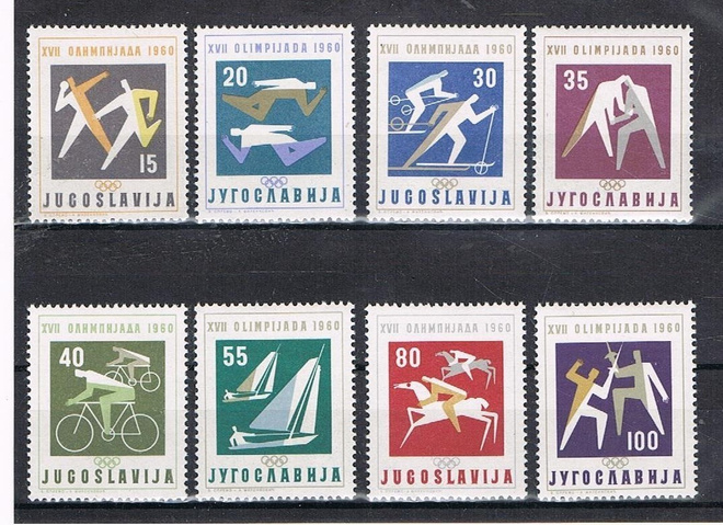 Jugoslavia 1960 - Olympialaiset Rooma ++